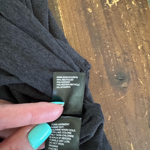 Zella Liana Long Sleeve Recycled Blend Performance T-shirt - Picture 7 of 7